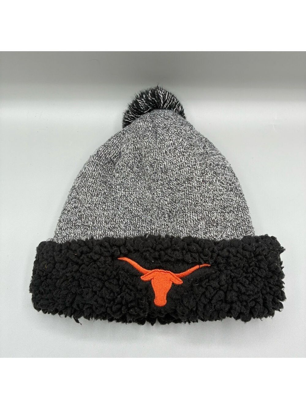 Texas Longhorns Snug Curred Knit Pom Beanie Women’s O/S NCAA Top Of The World